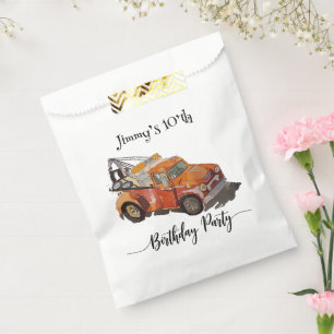 Sachets En Papier Fête d'anniversaire avec épave