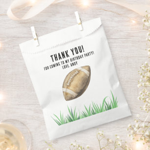 Sachets En Papier Fête d'anniversaire de football première année