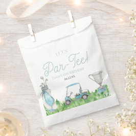 Sachets En Papier Fête d'anniversaire de Par-Tee Blue Golf