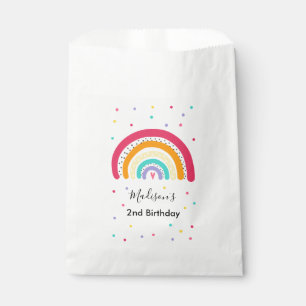Sachets En Papier Fête d'anniversaire de Rainbow Bright