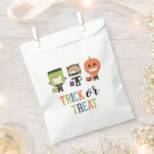 Sachets En Papier Fête d'anniversaire d'Halloween pour enfants migno