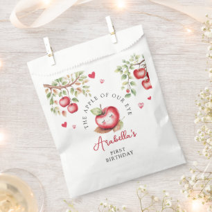 Sachets En Papier Fête d'anniversaire Douce Pomme De Nos Yeux