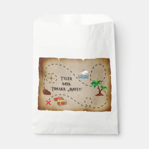 Sachets En Papier Fête d'anniversaire du Pirate