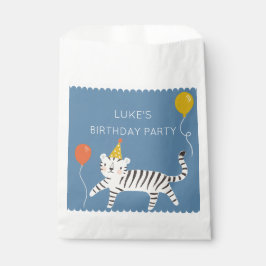 Sachets En Papier Fête d'anniversaire du tigre blanc