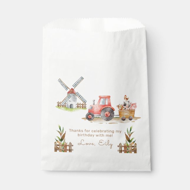 Sachets En Papier Fête d'anniversaire neutre pour les femmes dans la (Devant)