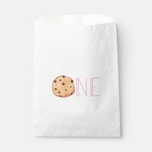 Sachets En Papier Fête d'anniversaire rose lait et cookies