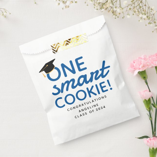Sachets En Papier Fête de la fête de l'un des biscuits intelligents (Scellé)