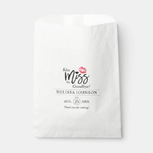 Sachets En Papier Fête de la mariée moderne de Merci de Mlle Goodb