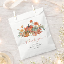 Fête de mariage floral d'automne citrouille