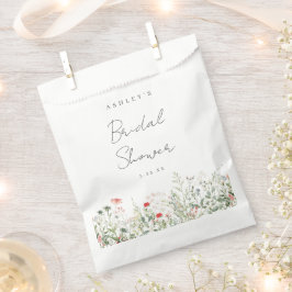 Sachets En Papier Fête des mariées fleur sauvage