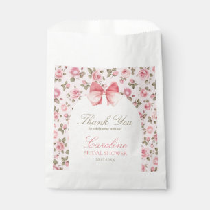 Sachets En Papier Fête des mariées Fleurs roses vintages