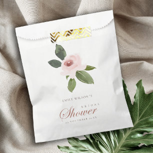 SACHETS EN PAPIER FÊTE DES MARIÉES FLORALE DE ROSE ROSE DOUCE DOUC