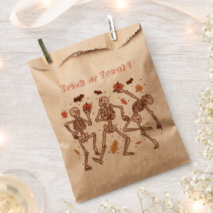 Sachets En Papier Fête d'Halloween Éffrayant pour enfants