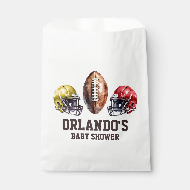 Sachets En Papier Fête du Jour du Football (Devant)