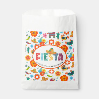 Sachets En Papier Fête Fiesta personnalisée
