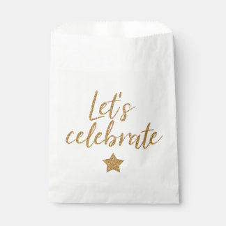 Sachets En Papier Fêtons ! Plus simple