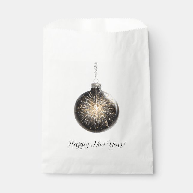 Sachets En Papier Feu d'artifice de la Saint-Sylvestre (Devant)