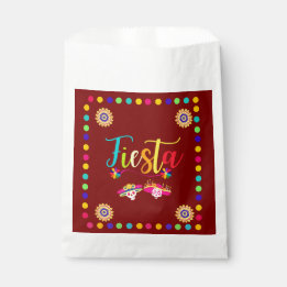 Sachets En Papier Fiesta coloré brillant amusant