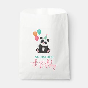 Sachets En Papier Filles mignonne Jungle Panda Anniversaire de enfan
