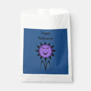 Sachets En Papier Fleur maléfique Kawaii Goth Halloween Tricoter ou 