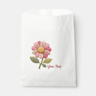 Sachets En Papier Fleur patchwork dans le style country
