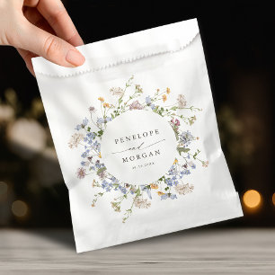 Sachets En Papier Fleur sauvage de printemps coloré Meadow Garden Ma