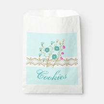 Fleurs de bleus et roses