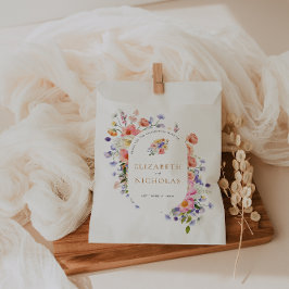 Sachets En Papier Flirt Floral Meadow | Mariage d'été