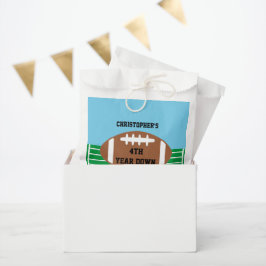 Sachets En Papier Football 4e année de bas anniversaire