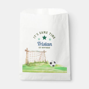 Sachets En Papier Footballeur Débutant “C'est l'heure du match” Prem