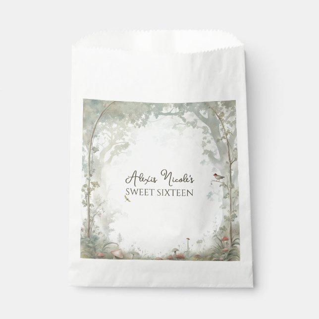 Sachets En Papier Forêt enchantée Ethereal (Devant)