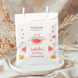 Sachets En Papier Fruit de pastèque douce fille