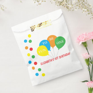Sachets En Papier Fun To Be One 1st Birthday