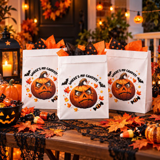 Sachets En Papier Funny Halloween Favor Bag