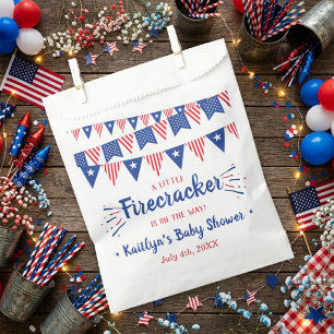 Sachets En Papier Fusée sur le chemin ! 4 juillet Baby Shower