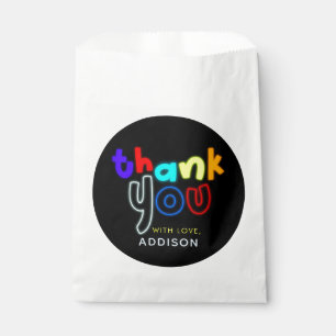Sachets En Papier Garçons Bounce Neon Trampoline Anniversaire de enf