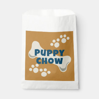 Sachets En Papier Gâteau d'anniversaire Puppy Pawty