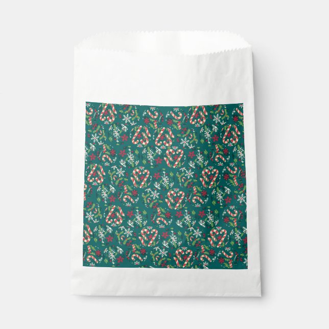 Sachets En Papier Geschenktüte Weihnachten (Devant)