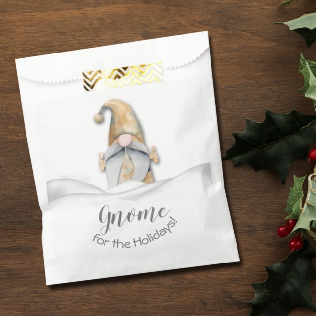 Sachets En Papier Gnome pour les fêtes Noël (Créateur téléchargé)