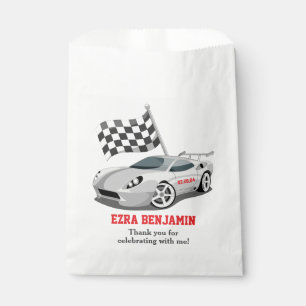 Sachets En Papier Go-Kart Car Racing Bar Mitzvah