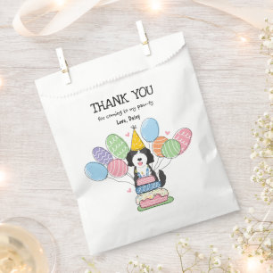 Sachets En Papier Goldendoodle Anniversaire Merci Favoriser Sac