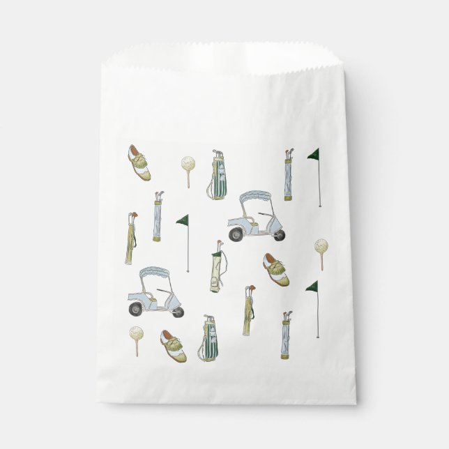 Sachets En Papier Golf (Devant)