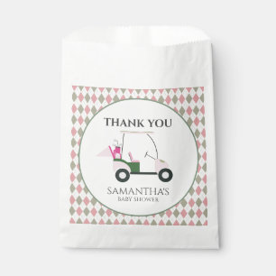 Sachets En Papier Golf moderne Bébé Genre Reveal Par tee