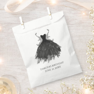 Sachets En Papier Gothique Fairy Black Gown   Vampy Goth Merci