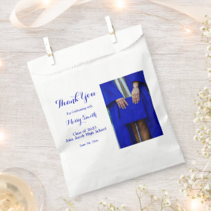 Sachets En Papier Graduation photo, Classe de Merci bleu 2023