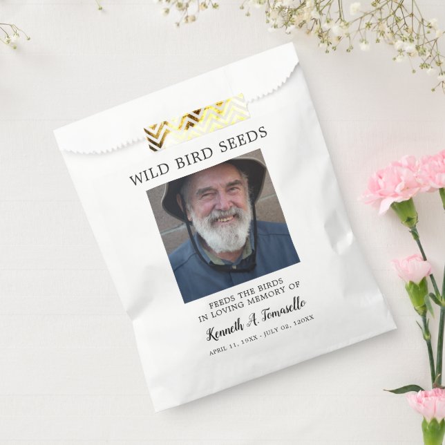 Sachets En Papier Graine d'oiseaux commémorative classique (Scellé)
