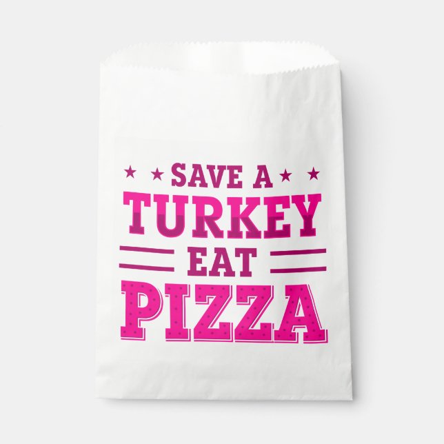Sachets En Papier graisse rose sauter dinde pizza (Devant)