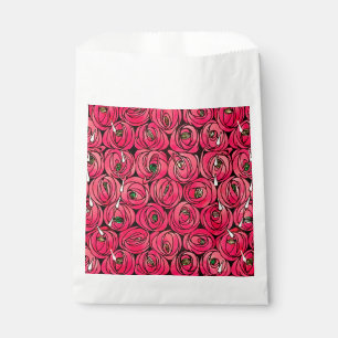 Sachets En Papier Graphique rose Art Nouveau Rennie Macintosh