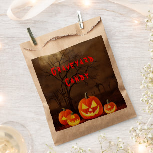 Sachets En Papier Graveyard Candy Halloween Déplaisant Graveyard