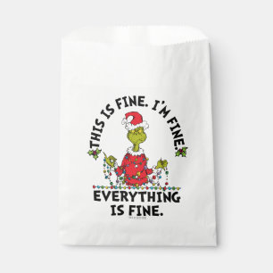 Sachets En Papier Grinch Tout va bien